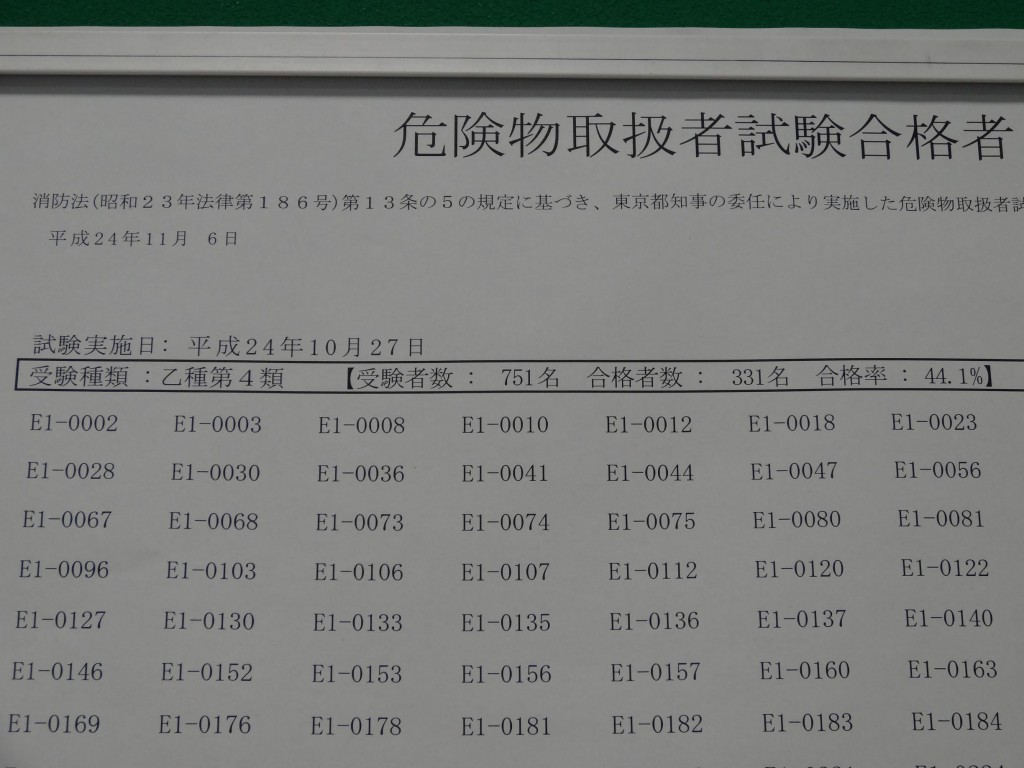 乙4の最新合格率は44.1%